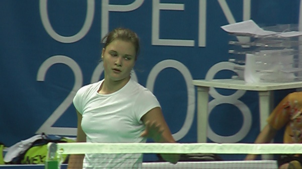 Анастасия Червякова на турнире Russian Open 2008.