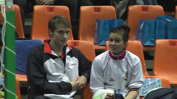 Валерий Атращенков и Татьяна Бибик на турнире Russian Open Gran Pri В Москве 2008.